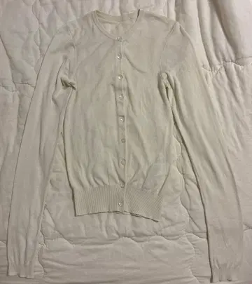 플라주 plage 코튼 실크 가디건