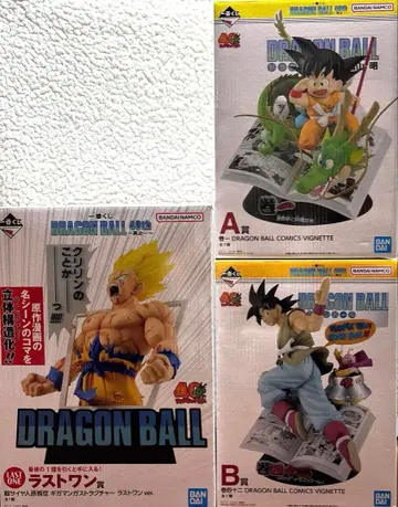 제일복권 드래곤볼 40주년 A상 B상 라스트 원상 F상 덤 5종