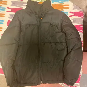 STONE HEAD 블랙 다운 자켓