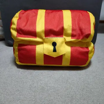 보물상자 XL 봉제 인형 빨간색