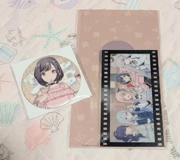 프로세카 해피 컬렉션 복권 캔뱃지와 티켓 홀더&카드 시노노메 에나