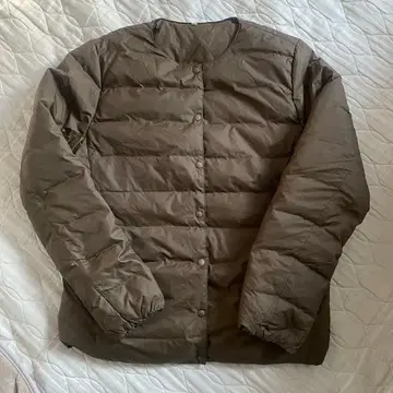 무인양품 브라운 다운 자켓 L 사이즈