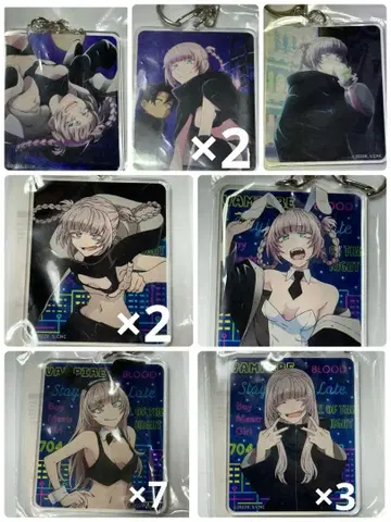 이세계 삼촌 제비뽑기당 나나쿠사 나즈나 아크릴 키링 17개