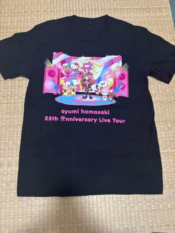 ayumi hamasaki 25주년 기념 티셔츠