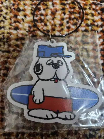 올라프 서핑 키링