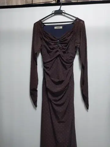 코코딜 플라워튤개더 원피스