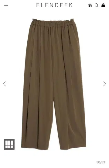 EASY TUCK COCOON PT 브라운 01 사이즈