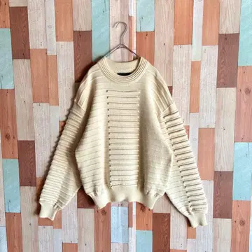 90s 00s 빈티지 구제 의류 울 니트 어스 요철 y2k