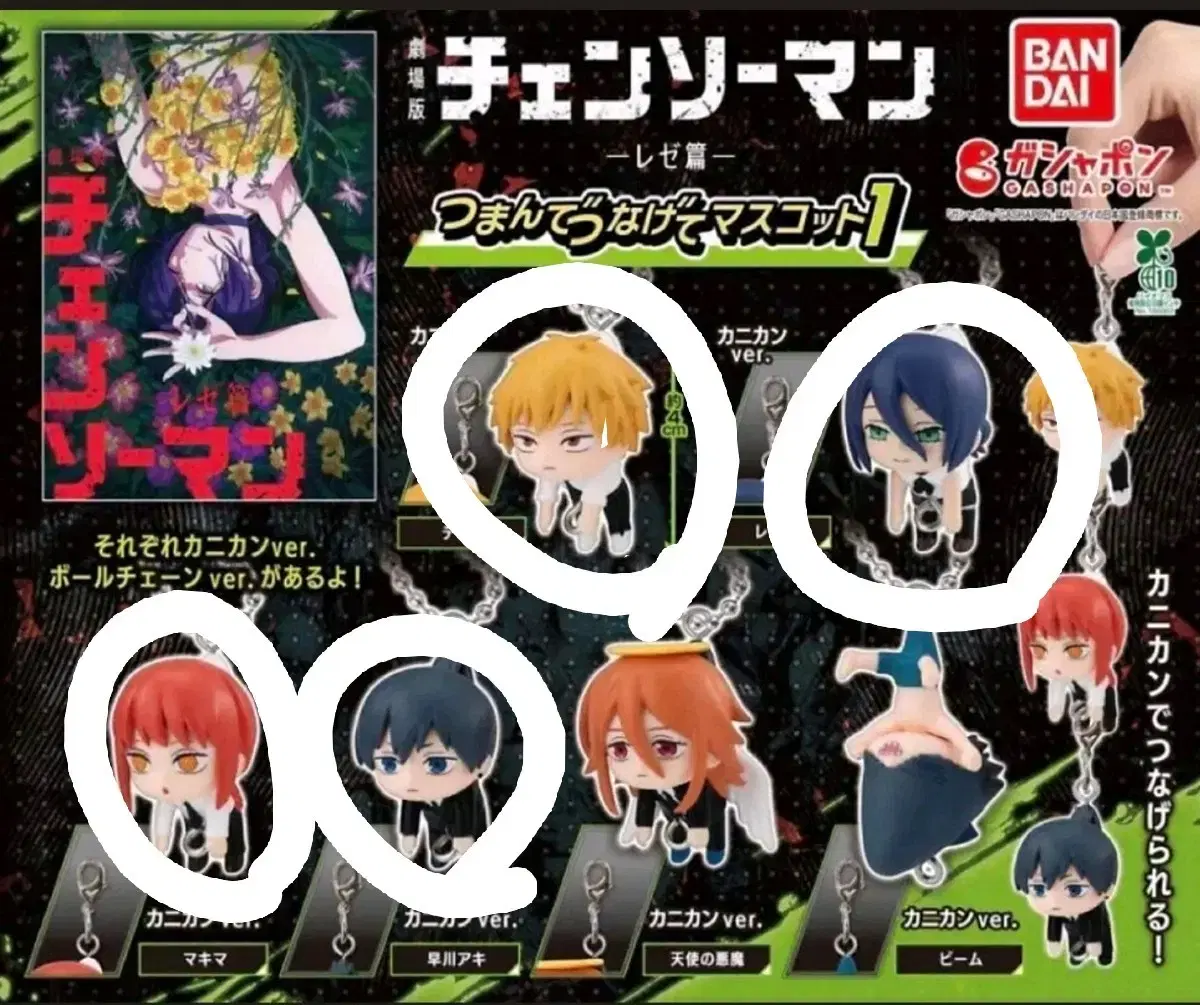 Chainsaw Man Derong Gacha 1st and 2nd series