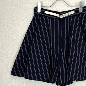 31 Sons de mode 큐롯 숏팬츠 스트라이프 벨트 포함