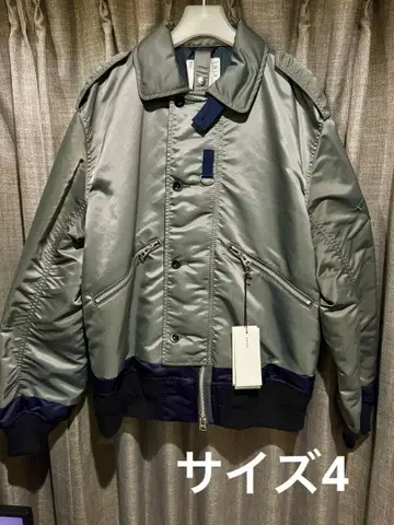 sacai 사카이 나일론 트윌 블루종