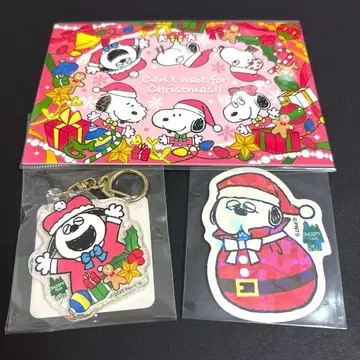 PEANUTS 크리스마스 2025 올라프 포스카 스티커 키링