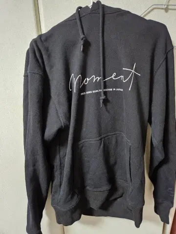 송강 moment 후드 부착 후드티 2023년 팬미팅