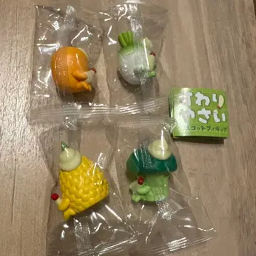 스 와리 야사이 가챠 4개 세트