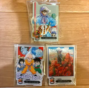 제일복권 드래곤볼 40th ~그 제~ F상 아클렉트 3점 세트