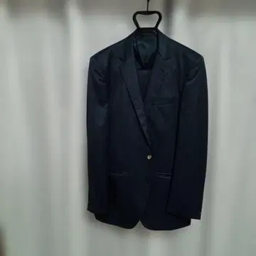 네이비 스트라이프 비즈니스 정장