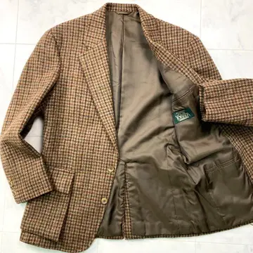 새상품급 해리스 트위드 하운드투스 테일러드 자켓 뉴요커 남성용