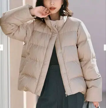 23구 시레 타프타 컴팩트 다운 코트