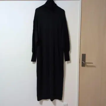 plage 터틀넥 롱 원피스