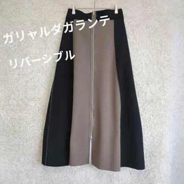 개럴개런트 스웨이드 본딩 스커트 리버서블 F 사이즈