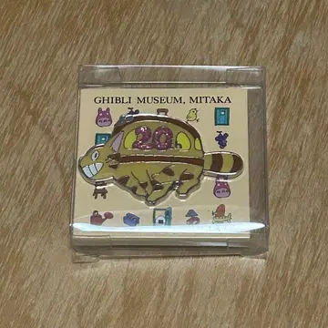 지브리 미술관 20주년 핀 배지 고양이 버스