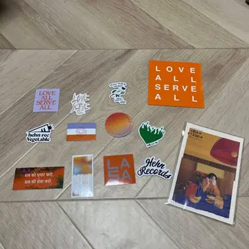 후지이 카제 LOVE ALL SERVE ALL flake seal set