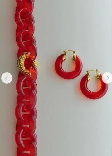 chieko+귀걸이 액세서리 마카롱 귀걸이