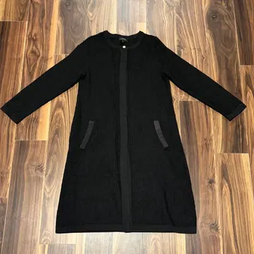 MAYA 니트 코트 블랙 TOCCA