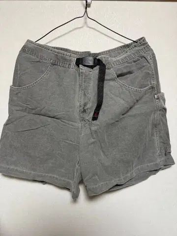 그라미치 그레이 숏팬츠 허리 구제 의류