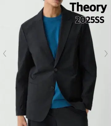 새상품 2025 현행 모델 띠어리 CLINTON 나일론 테일러드 자켓