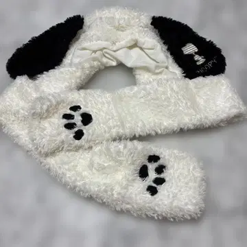 [ 56 ] USJ 스누피 모후모후 머플러 캡