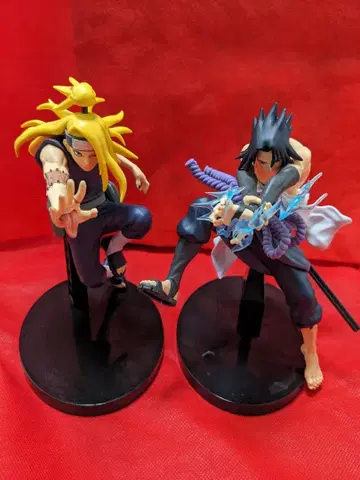 NARUTO VIBRATION STARS 데이다라 사스케 피규어 2개