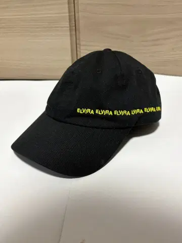 [ 새상품급 ] ELVIRA 엘비라 캡 블랙