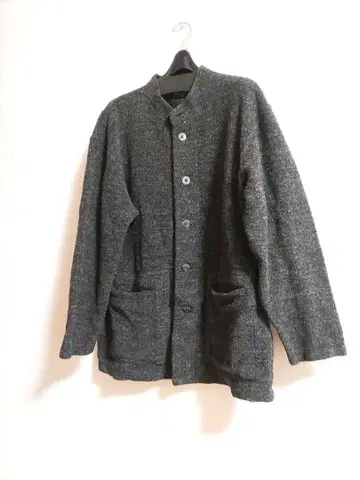 다크 그레이 노카라 자켓 M 사이즈