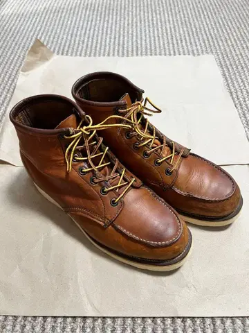 [ 9.5/D ] 875 레드윙 부츠 브라운