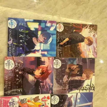 공식 팬북 세트 인기 캐릭터