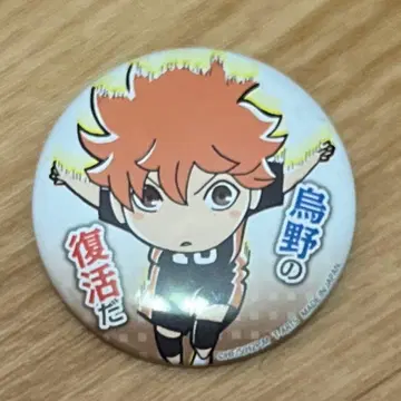 하이큐! 히나타 쇼요 세컨드 시즌 명장면 캔뱃지