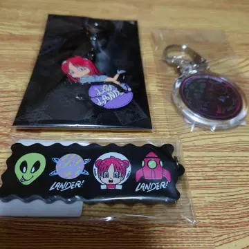 LiSA LANDER 캐릭터 키링 세트