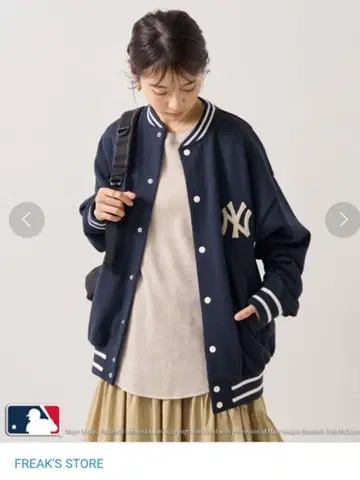 MLB x FREAK'S STORE/MLB 쭈리 바시티 자켓