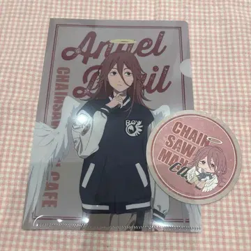 천사의 악마 체인소 맨 카페 파일 코스터 특전
