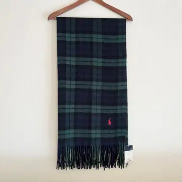 [ 레어 인기 블랙워치 미사용 새상품 ] 랄프 로렌 무릎담요 담요