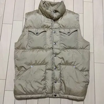 THE NORTH FACE 퍼플 라벨 다운 베스트 M 베이지