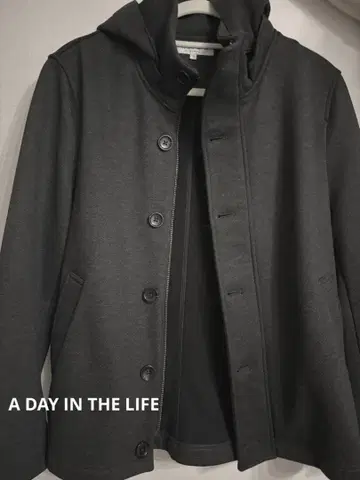 A DAY IN THE LIFE 후드 부착 자켓 S 남성용 가을 겨울