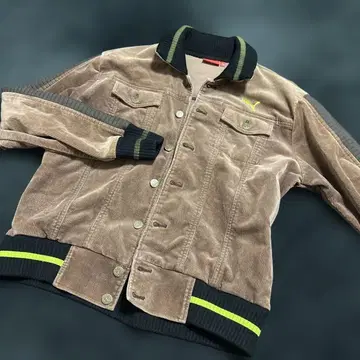 푸마 코듀로이 자켓 푸마 L