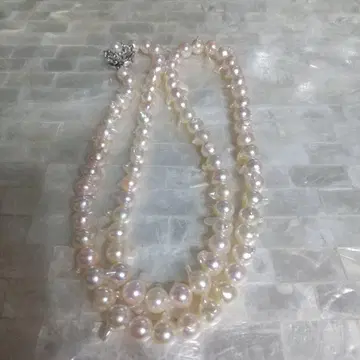 진주 목걸이 핑크