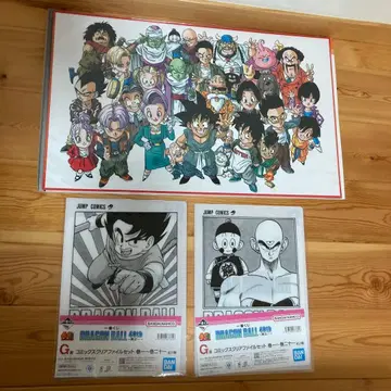 제일복권 드래곤볼 C상 비주얼 보드 G상 클리어 파일 2종 세트