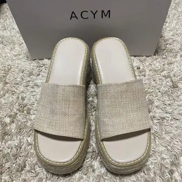 acym 볼 힐 쥬트 샌들