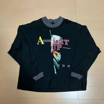 doublet 반 자수 롱 T