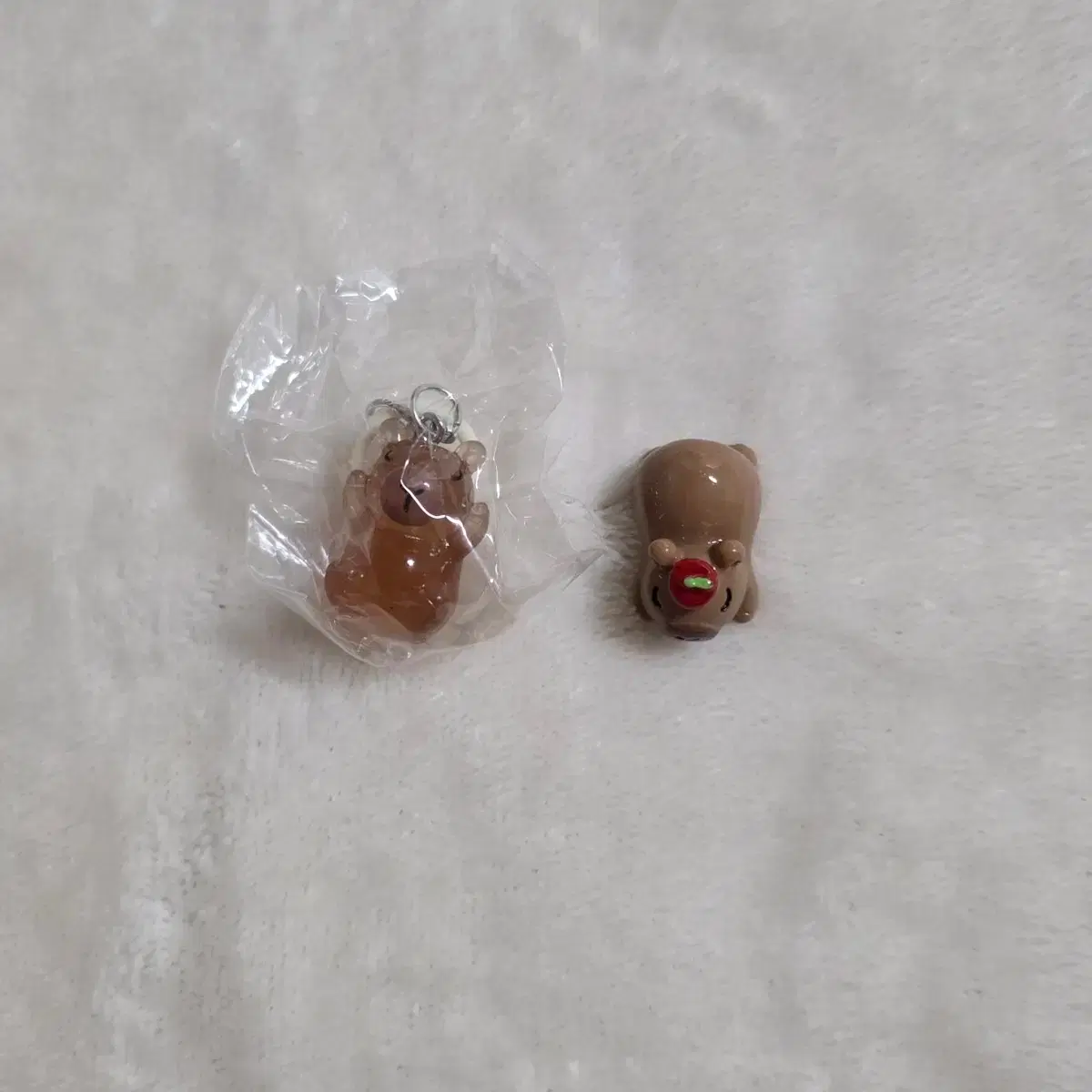 Capybara keychain figure