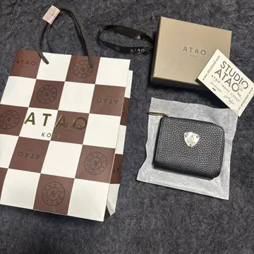 ATAO 미니모 켈리 가죽 접이식 지갑